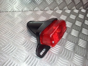 Lucas Light & Black Bracket from Triumph Custom Parts
